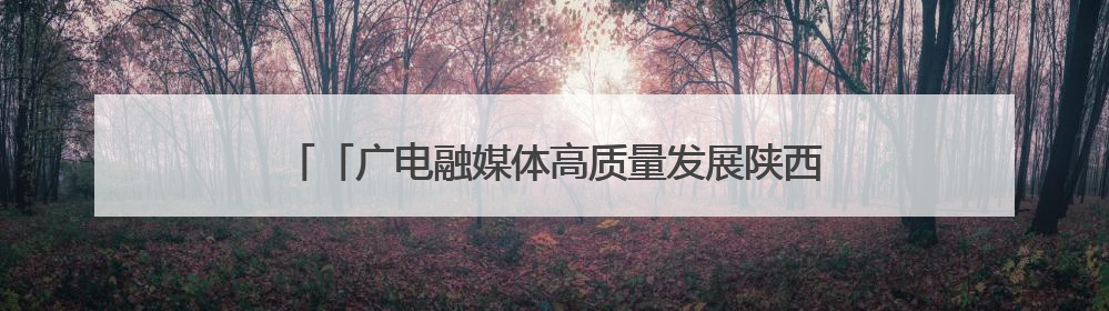 「广电融媒体高质量发展陕西采访行」陕西汉中市：徐家坪铁路风情小镇 出站就是景区