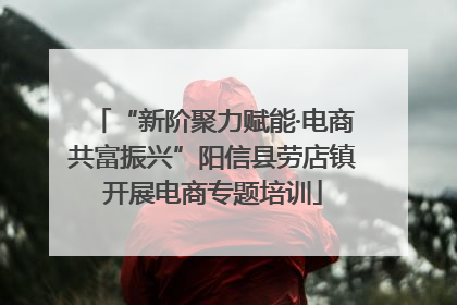 “新阶聚力赋能·电商共富振兴”阳信县劳店镇开展电商专题培训