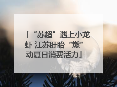 “苏超”遇上小龙虾 江苏盱眙“燃”动夏日消费活力