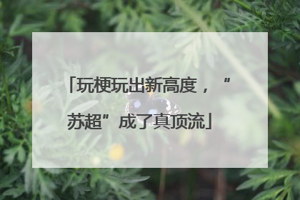 玩梗玩出新高度，“苏超”成了真顶流