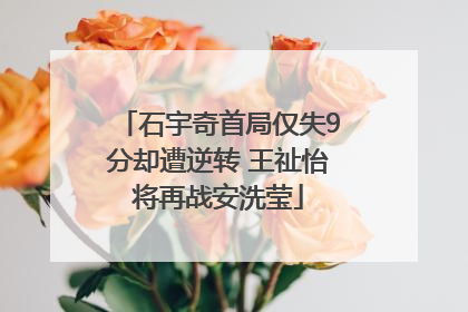 石宇奇首局仅失9分却遭逆转 王祉怡将再战安洗莹