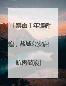 禁毒十年铸辉煌，盐城公安启航再破浪