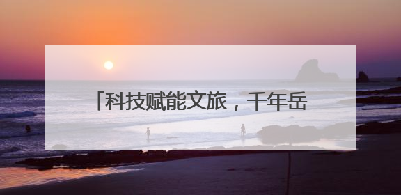 科技赋能文旅，千年岳阳“有范”——第四届湖南旅游发展大会开幕式暨文化旅游推介会侧记