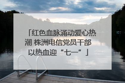 红色血脉涌动爱心热潮 株洲电信党员干部以热血迎“七一”