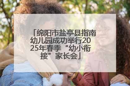 绵阳市盐亭县指南幼儿园成功举行2025年春季“幼小衔接”家长会