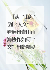 从“山海”到“人文”，看嵊州青田山海协作如何“文”出新精彩