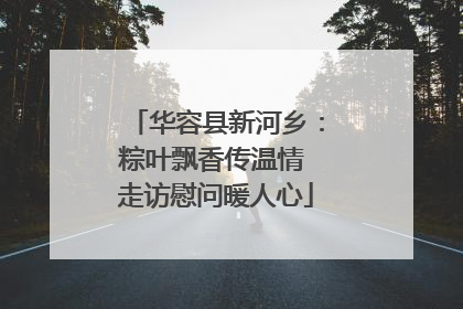 华容县新河乡：粽叶飘香传温情 走访慰问暖人心