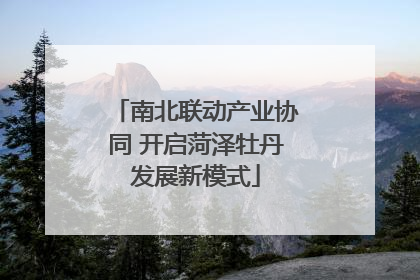 南北联动产业协同 开启菏泽牡丹发展新模式