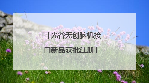 光谷无创脑机接口新品获批注册