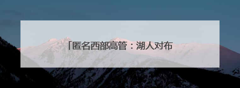匿名西部高管：湖人对布朗尼有明确的培养计划