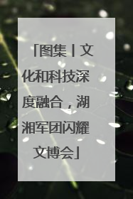 图集丨文化和科技深度融合，湖湘军团闪耀文博会
