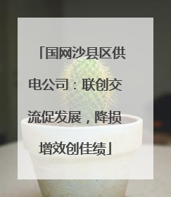 国网沙县区供电公司：联创交流促发展，降损增效创佳绩