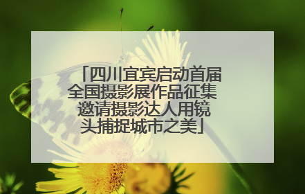 四川宜宾启动首届全国摄影展作品征集 邀请摄影达人用镜头捕捉城市之美