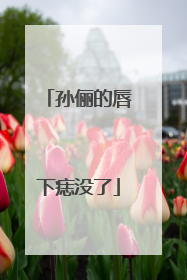 孙俪的唇下痣没了