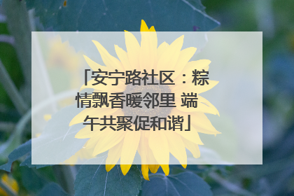 安宁路社区：粽情飘香暖邻里 端午共聚促和谐