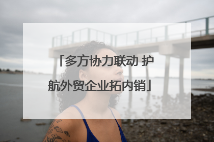 多方协力联动 护航外贸企业拓内销