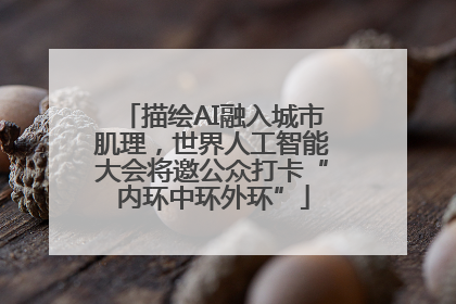 描绘AI融入城市肌理，世界人工智能大会将邀公众打卡“内环中环外环”