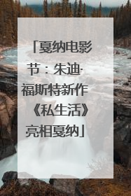 戛纳电影节：朱迪·福斯特新作《私生活》亮相戛纳