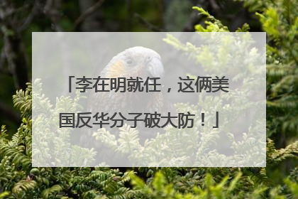 李在明就任，这俩美国反华分子破大防！