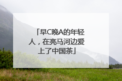 早C晚A的年轻人，在亮马河边爱上了中国茶