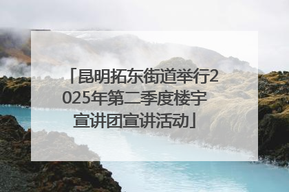 昆明拓东街道举行2025年第二季度楼宇宣讲团宣讲活动