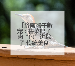 济南端午新宠：鲁菜把子肉“包”进粽子 传统美食创新融合引关注