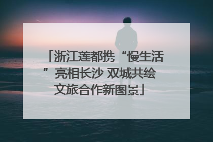 浙江莲都携“慢生活”亮相长沙 双城共绘文旅合作新图景