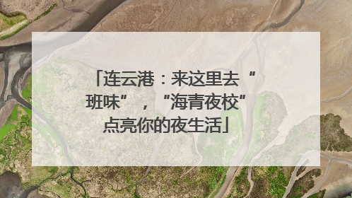 连云港：来这里去“班味”，“海青夜校”点亮你的夜生活