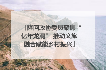 隆回政协委员聚焦“亿年龙洞” 推动文旅融合赋能乡村振兴