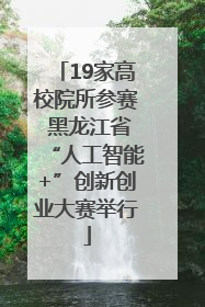 19家高校院所参赛 黑龙江省“人工智能+”创新创业大赛举行