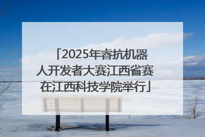 2025年睿抗机器人开发者大赛江西省赛在江西科技学院举行