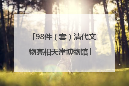 98件（套）清代文物亮相天津博物馆