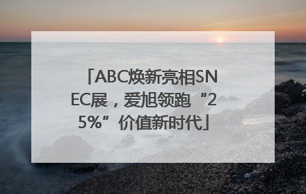ABC焕新亮相SNEC展，爱旭领跑“25%”价值新时代
